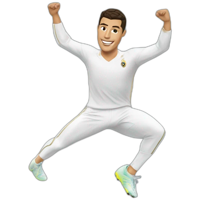 cristiano ronaldo dancing emoji