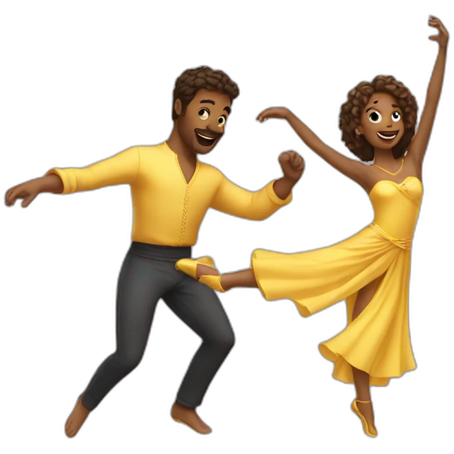 Dance with the star emoji