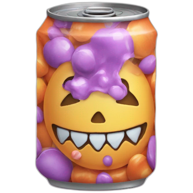 Can you please make me a logo for halloween  and has a theme of candy and haunted. emoji