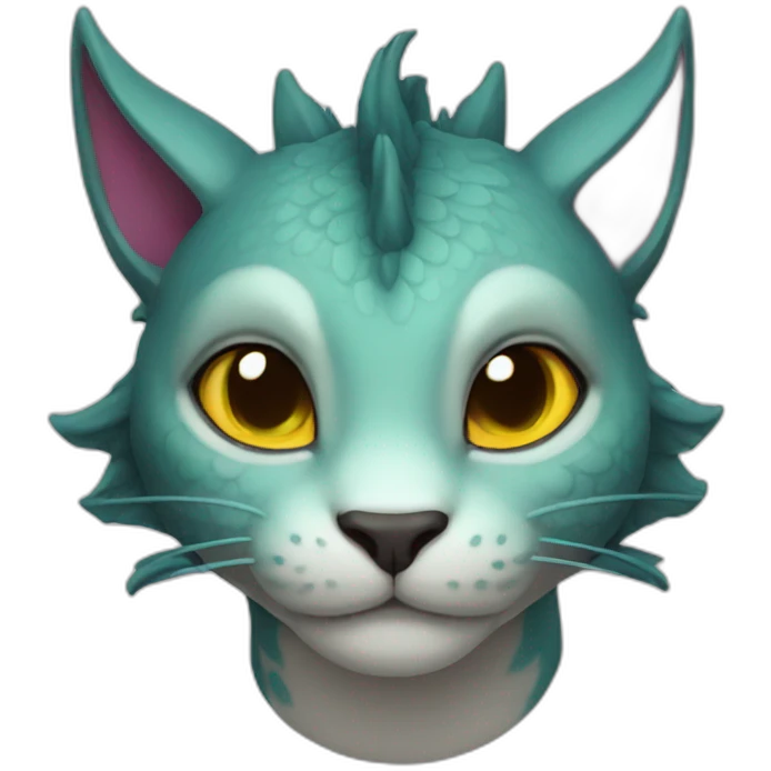 CAT DRAGON emoji