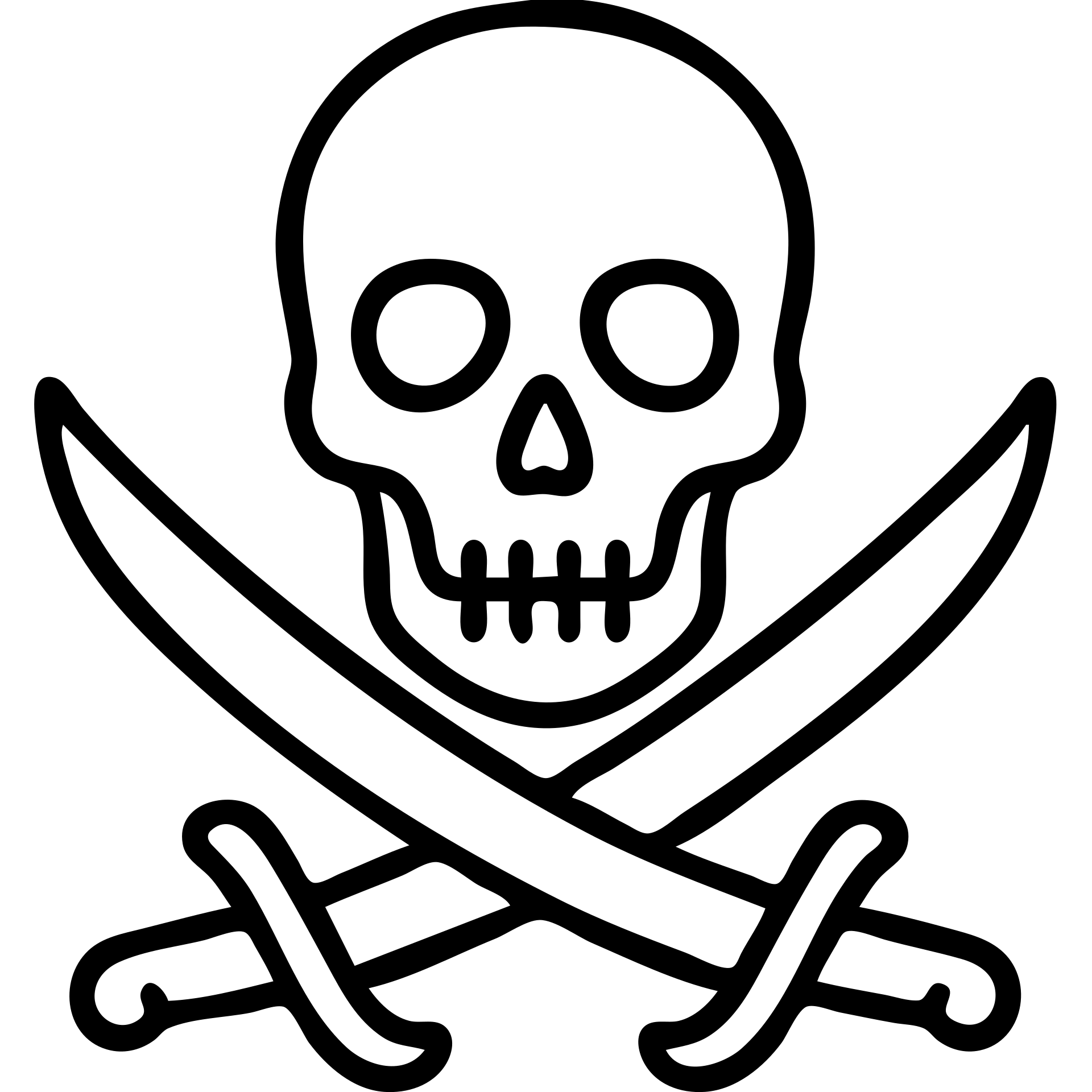 Pirates of the Caribbean inspired icon emoji