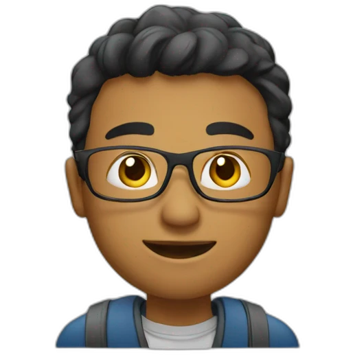 a student emoji