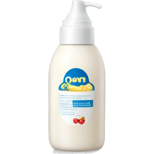 depilatory cream bottle emoji