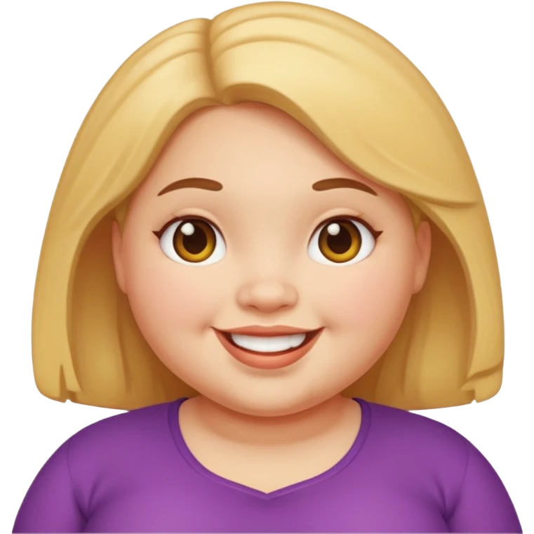 Fatty girl emoji