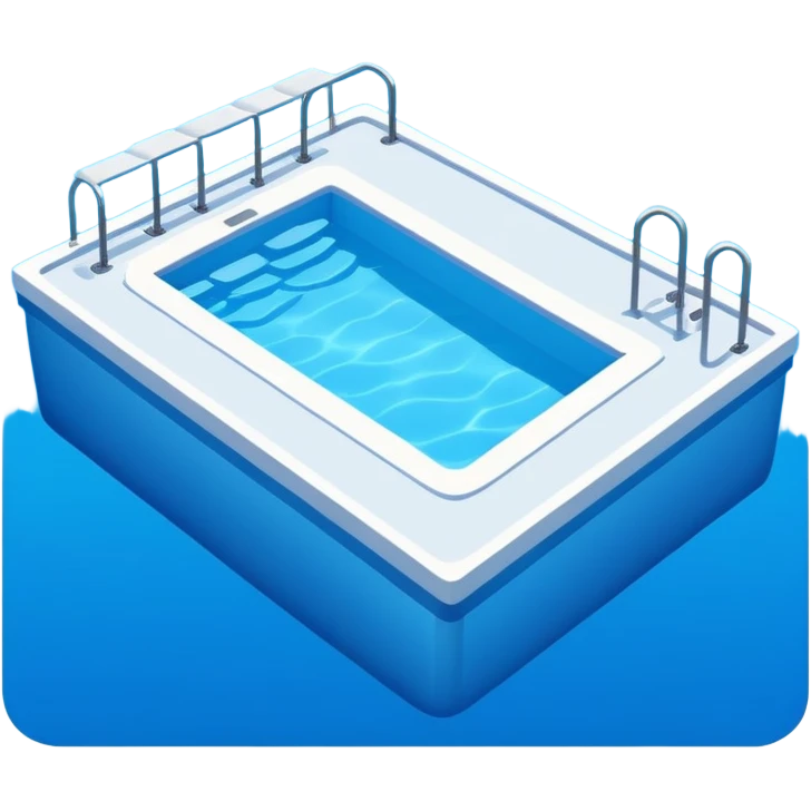 Swimming pool on the roof emoji