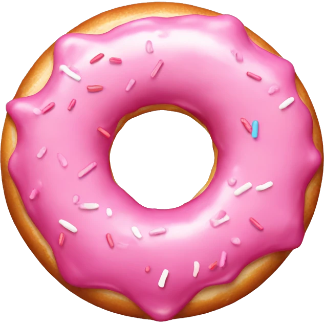 Pink Donut emoji