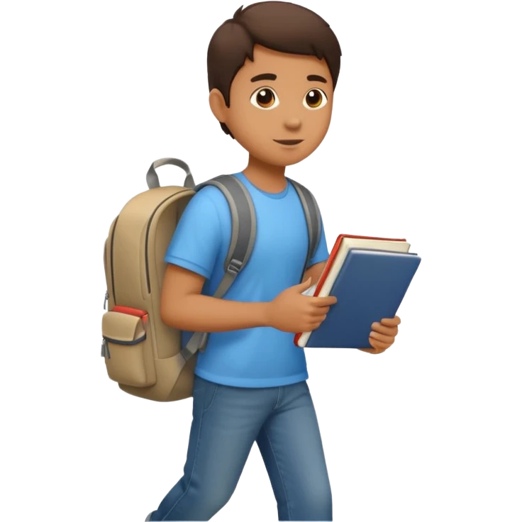 walk at university  emoji