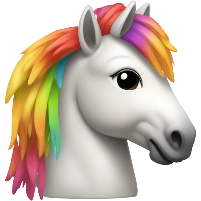Small heater fan riding a pony emoji