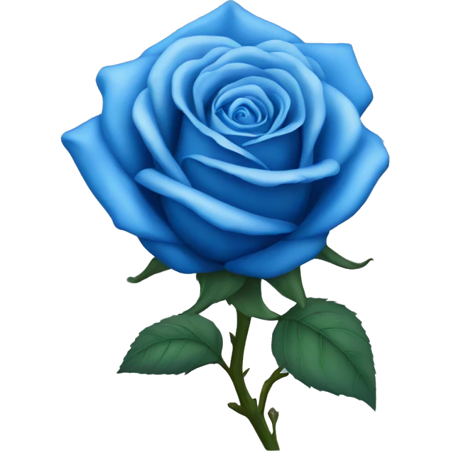Blue Rose emoji