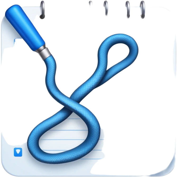 long curling to-do list paper looping up and down like a snake with tiny checkboxes fading into the distance emoji