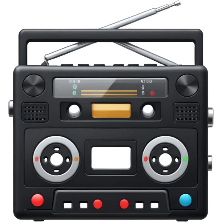 cassette player emoji