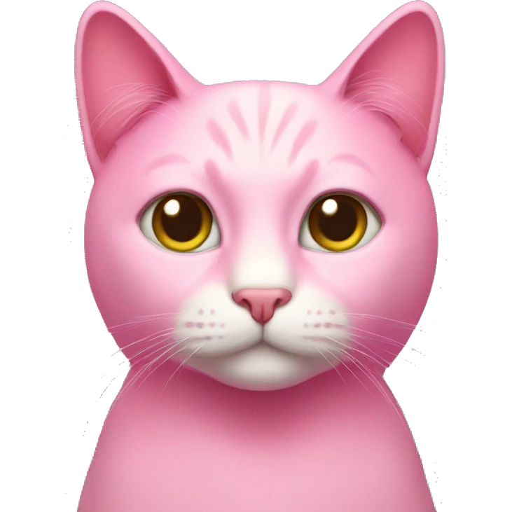 pink cat emoji