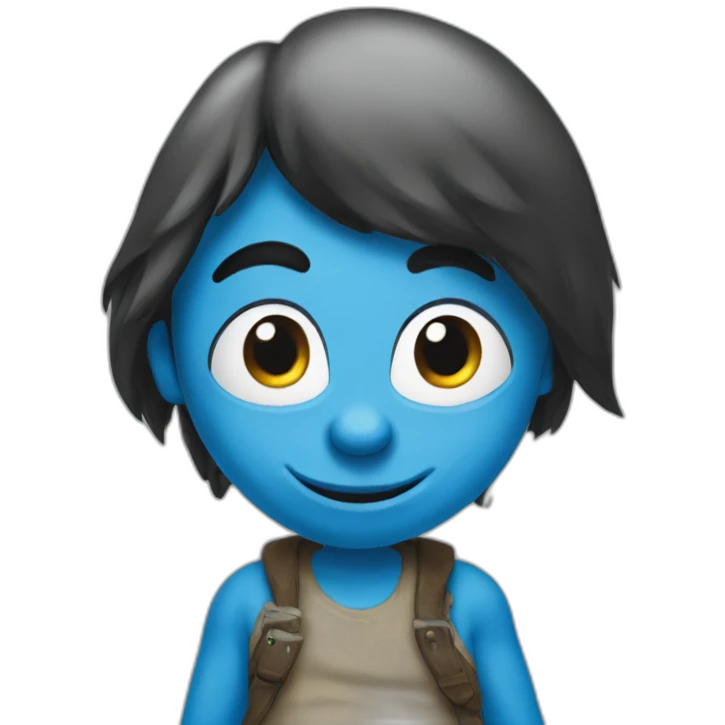 smurf emoji