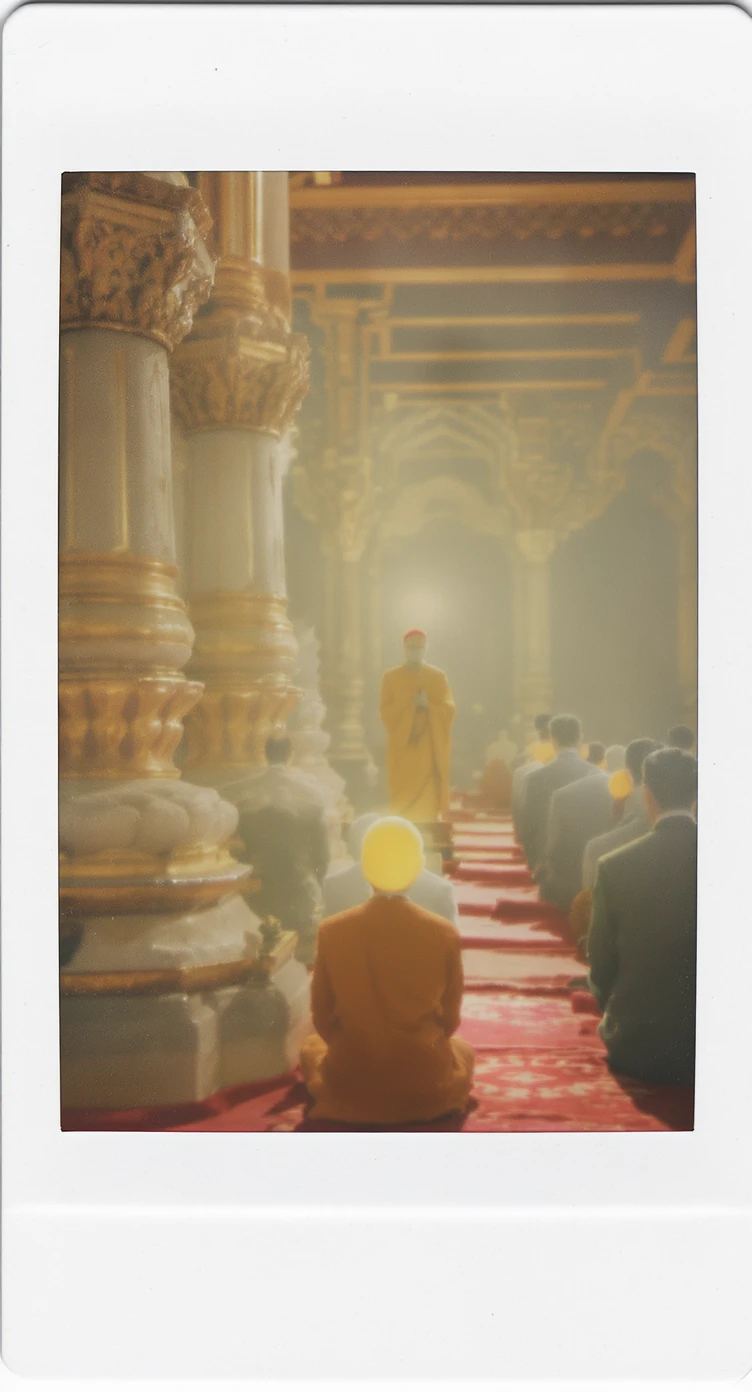 people praying in a Buddhist temple emoji