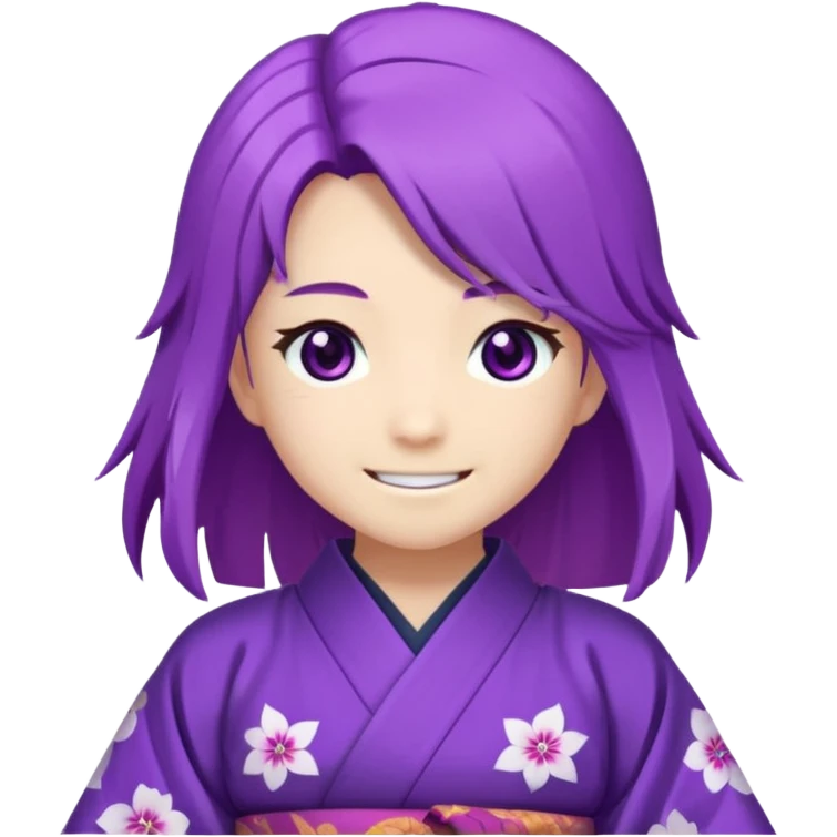 Raiden Shogun Kawaii emoji