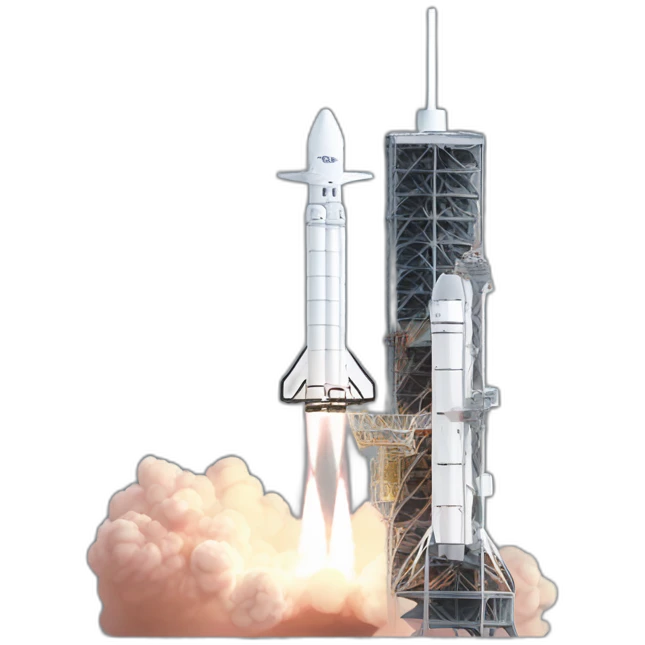 spacex falcon heavy emoji