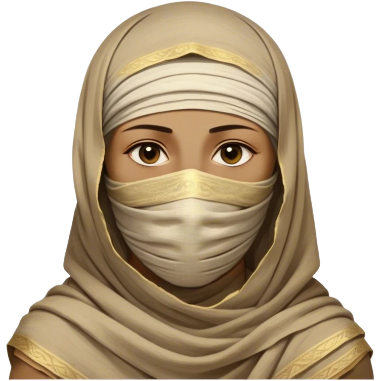 Regal and timeless, fully wrapped in meticulously aged bandages, even its face veiled in layers of ancient cloth with only faint glimpses of deep, solemn eyes peering through, adorned with faded gold accents, exuding an air of forgotten majesty and solemn duty, highly detailed, softly glowing, evoking the dignified mystery of an eternal guardian watching over lost secrets! emoji