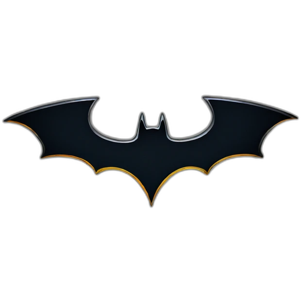 Batman logo emoji