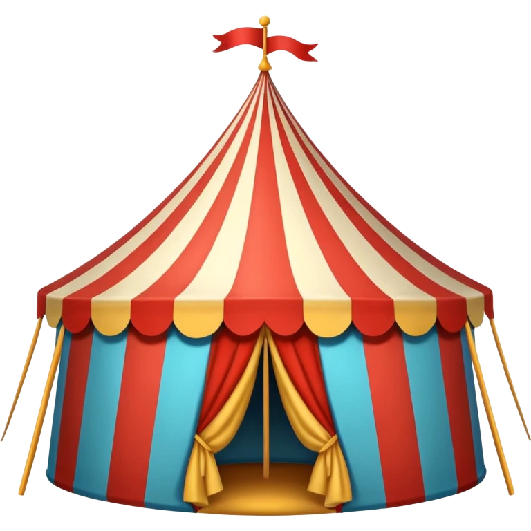 цирковой тент emoji