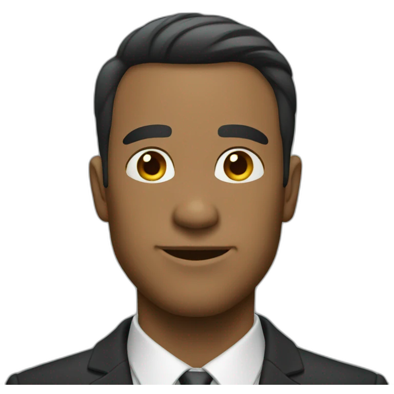 man in a suit emoji