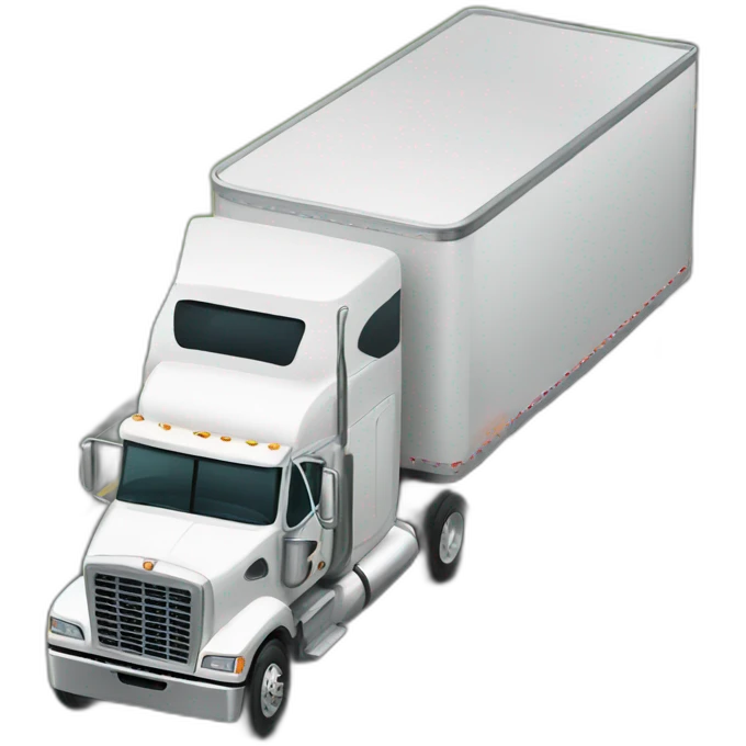 road show semi truck emoji
