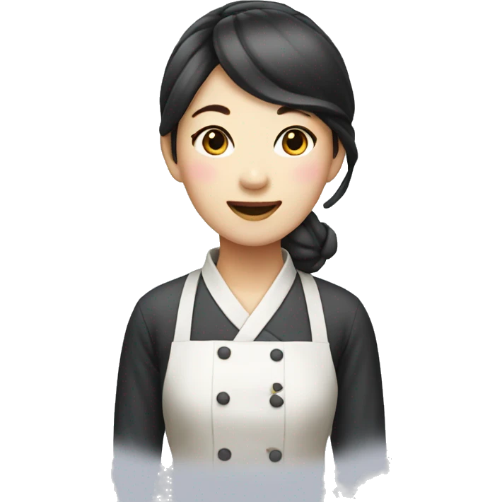 Korean woman Patissier emoji