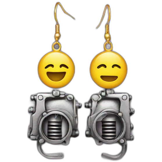 engine earring emoji