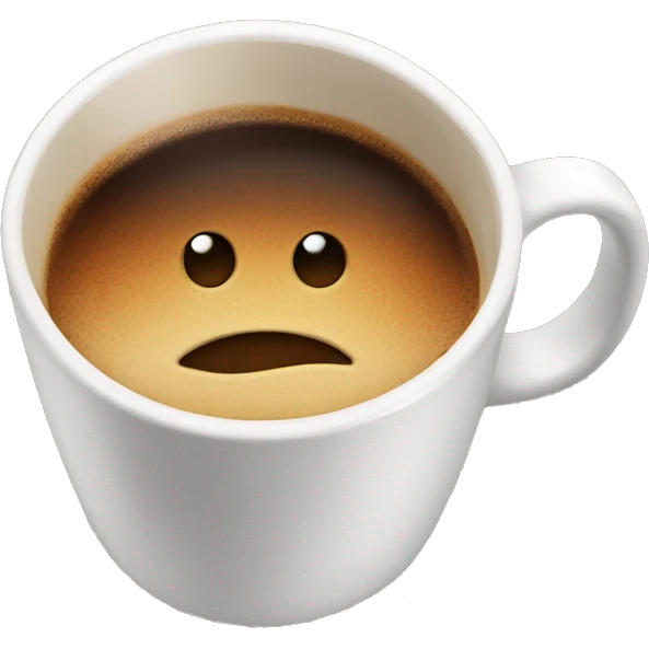 Morning coffee emoji