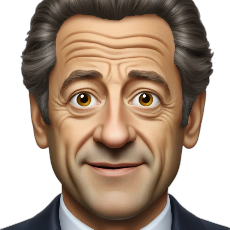 Nicolas sarkozy realistic emoji