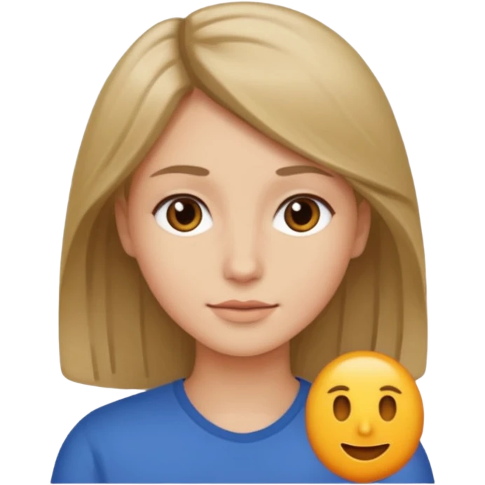 Dark blond emoji