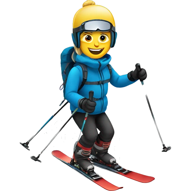 skier norway emoji
