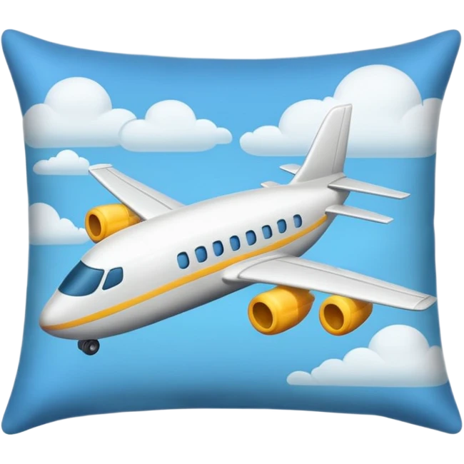 plane pillow emoji