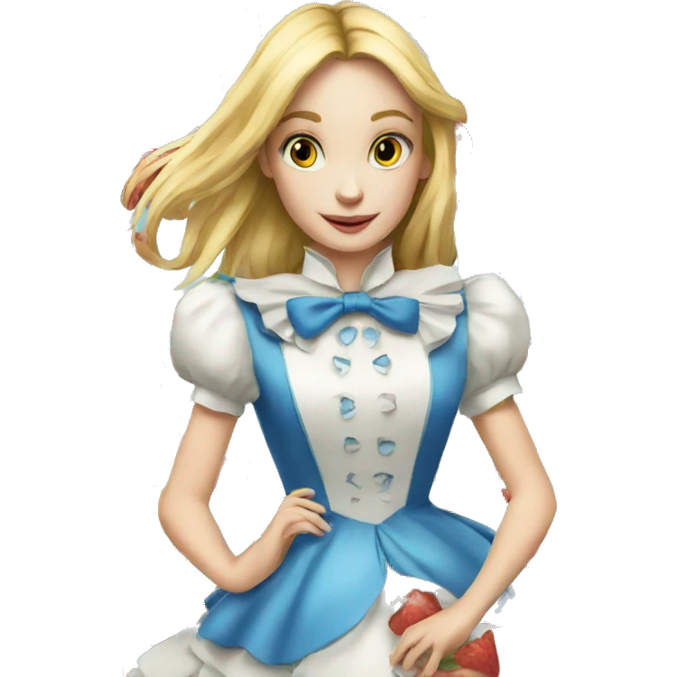 alice in wonderland emoji