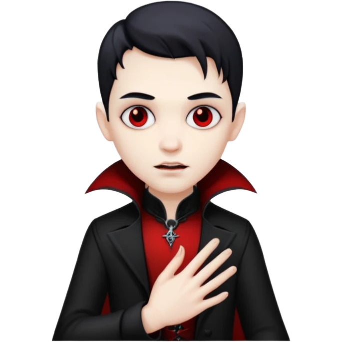 Young vamp life hand emoji