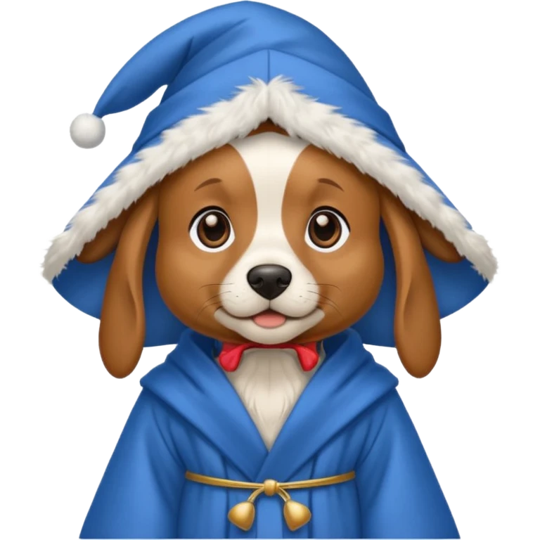 Dog wizard emoji