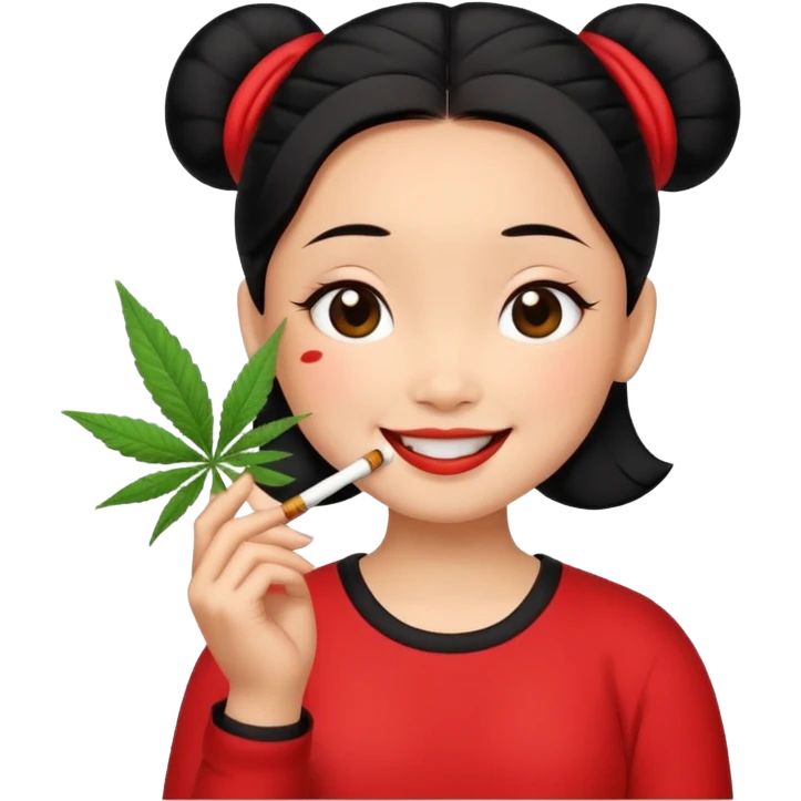 make pucca smoke weed emoji