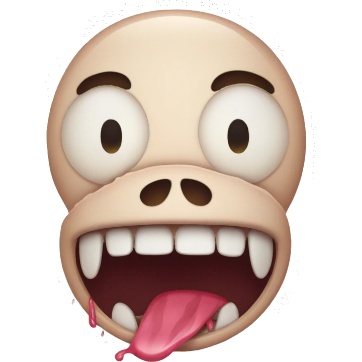 drooling stitch emoji