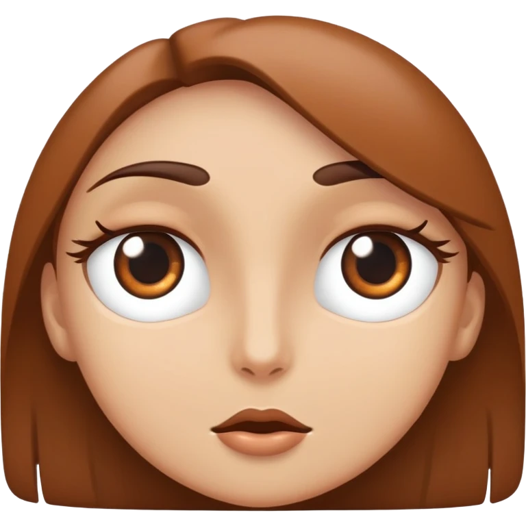 Admiring eyes with love emoji