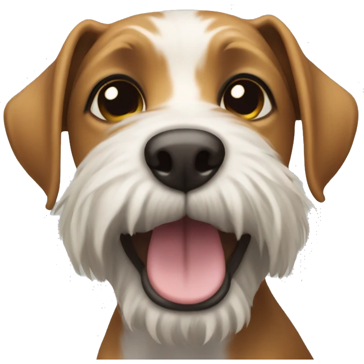 Yard terrier dog  emoji