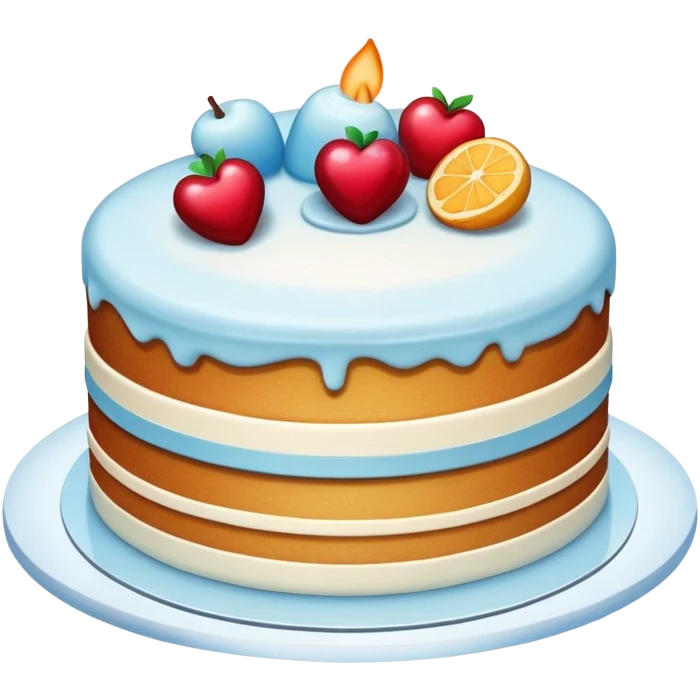 cooking cake  emoji