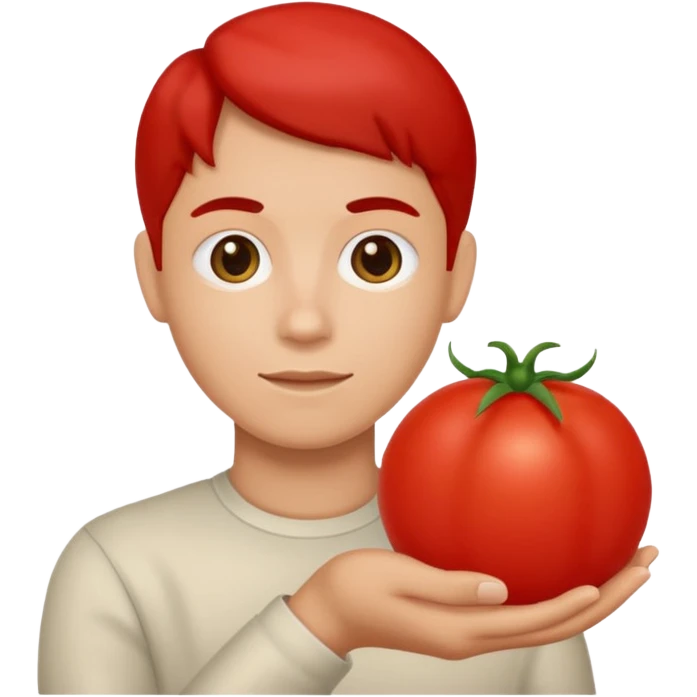 Hittler mit Tomate  emoji
