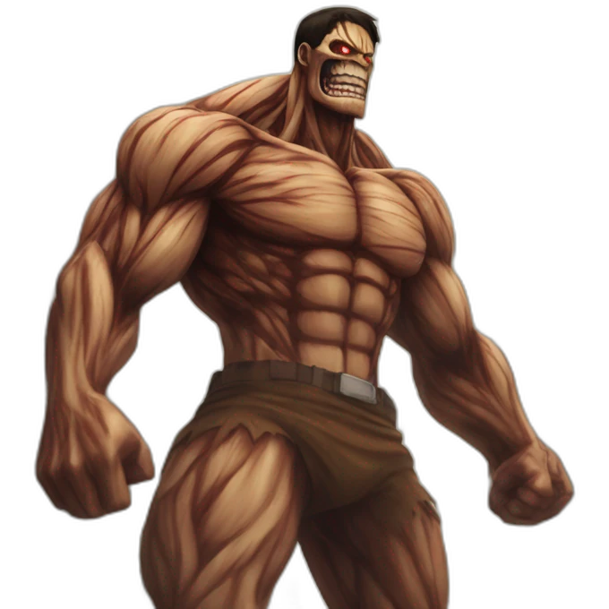 Beast titan attack on titan emoji