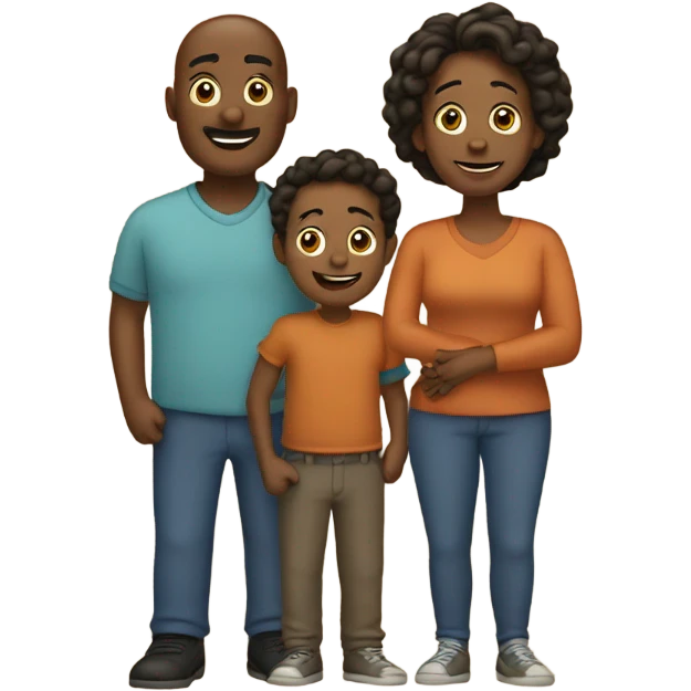 Father, mother and two sons emoji