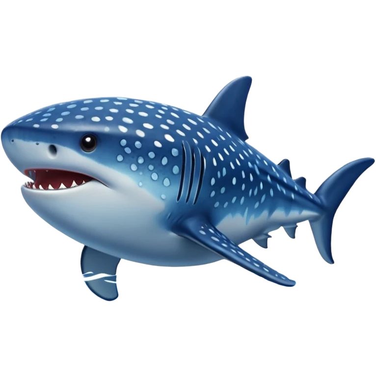 Whale shark emoji