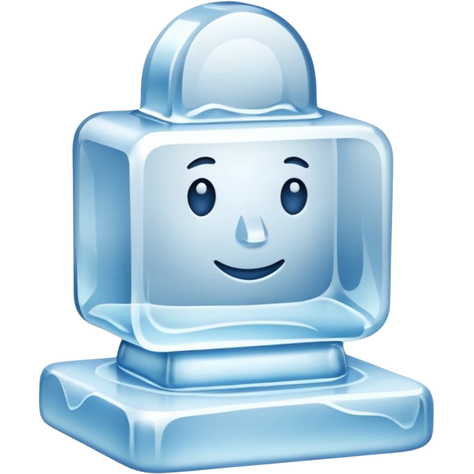 ice sculpture emoji