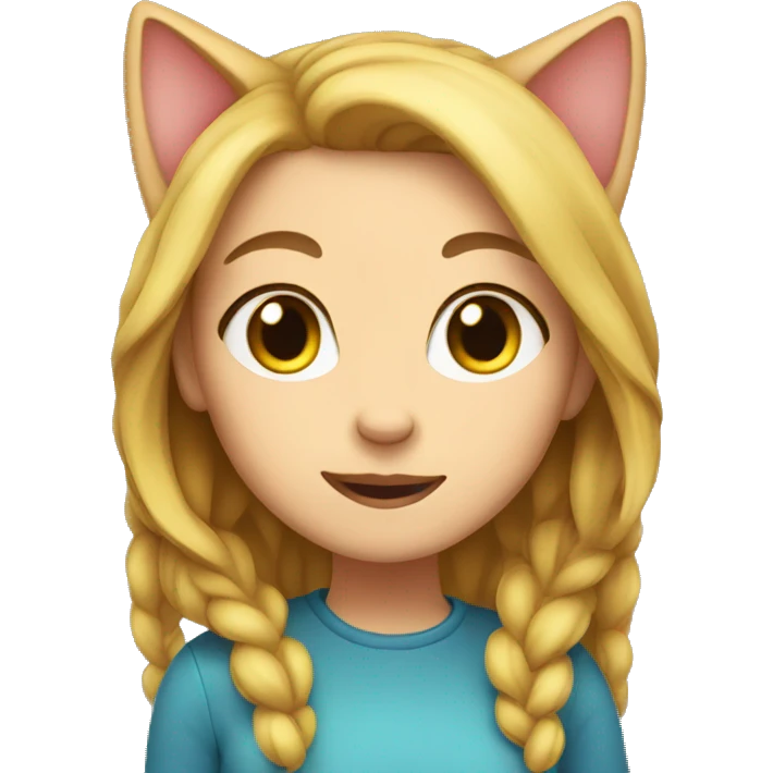 girl cat emoji
