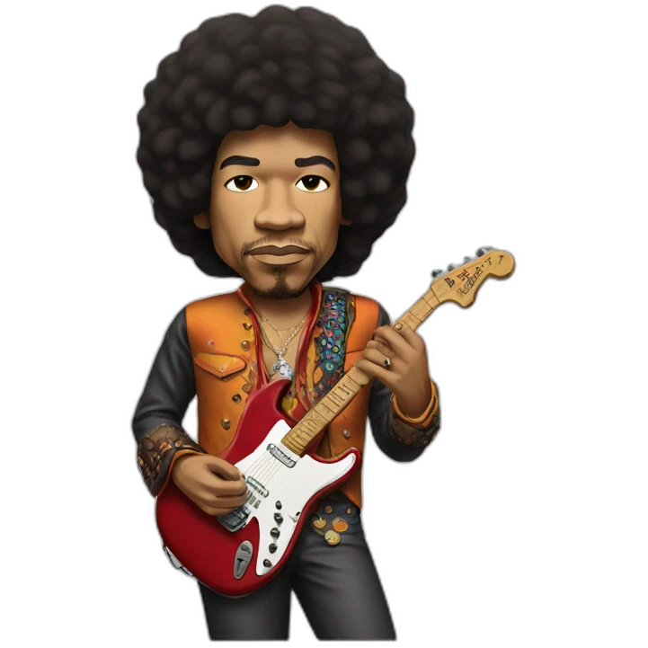 Jimi Hendrix emoji