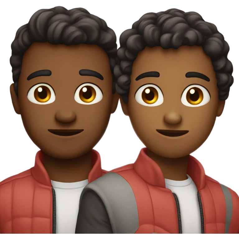 couple back to back emoji