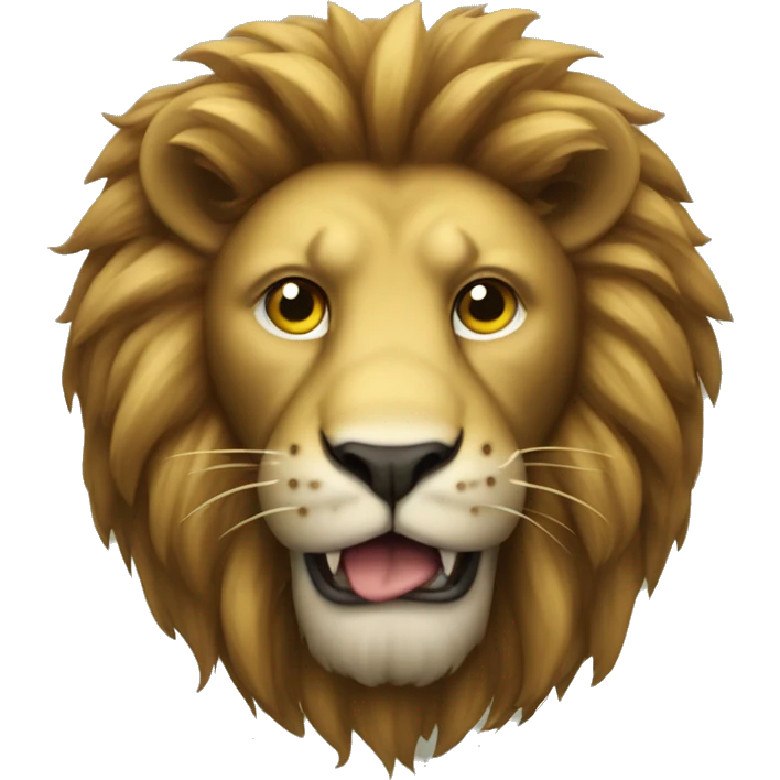 billiard lion
 emoji