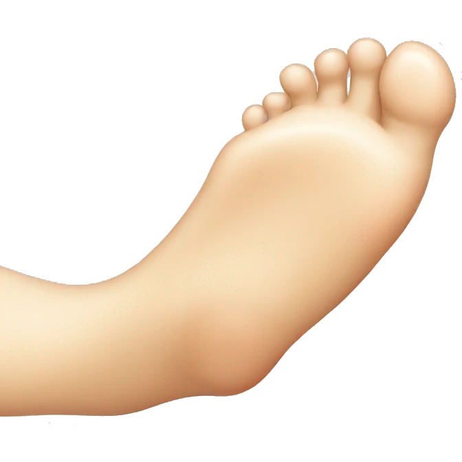 foot emoji